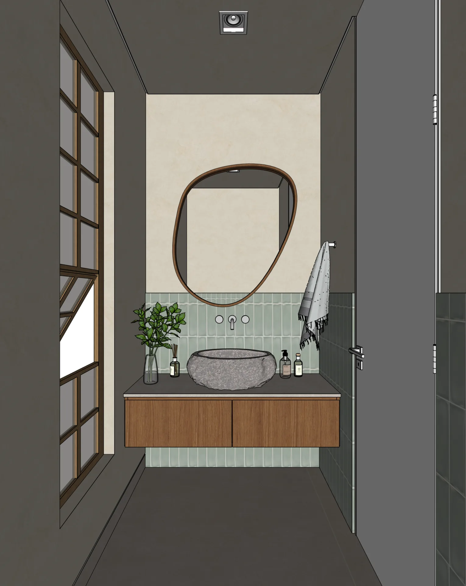 Original SketchUp viewport